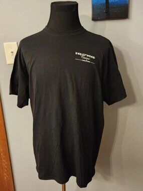 Hollywood Casino at Greektown Detroit Black T-Shirt Men's XL